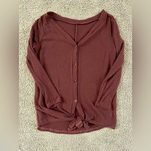 Women’s Knot Tie Shirt